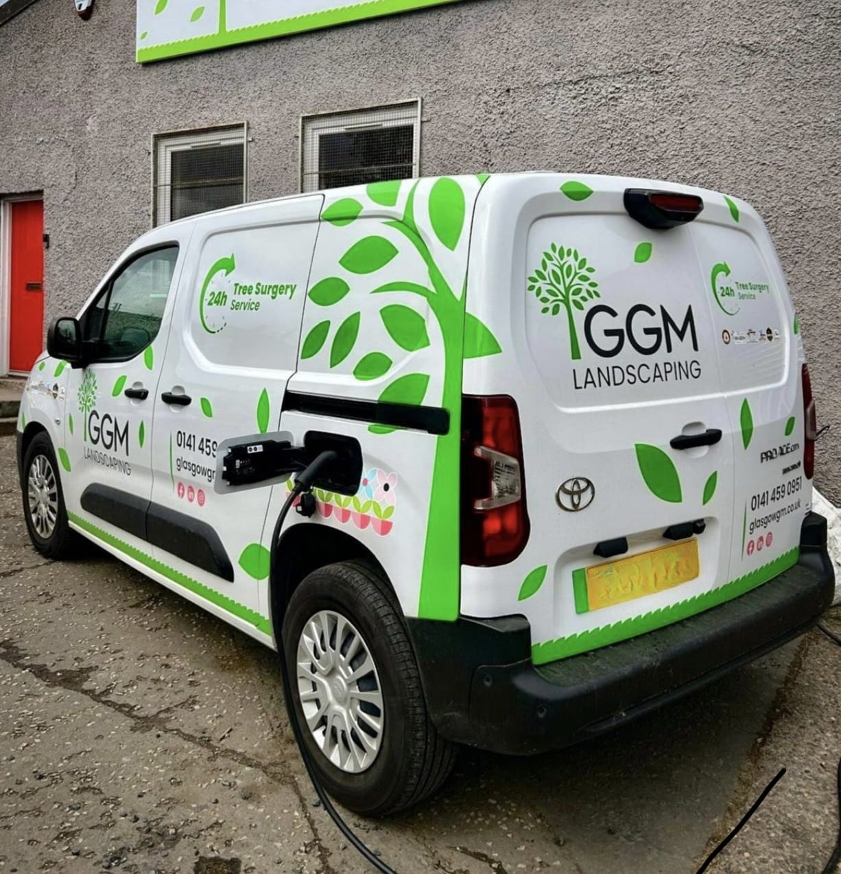 GGM Landscaping Electric van