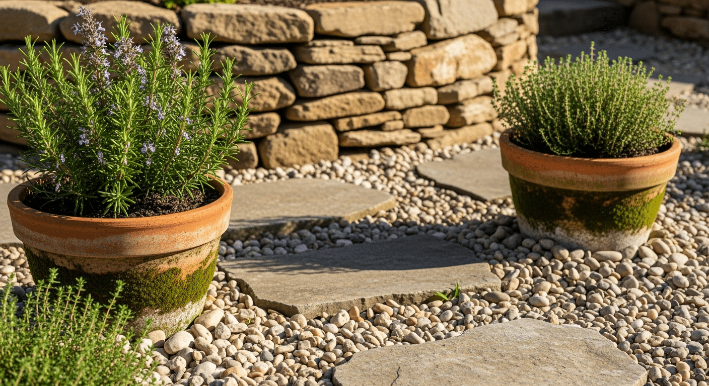 Mediterranean Garden Gravel