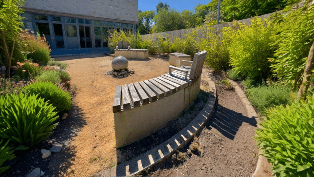 medataranian style garden