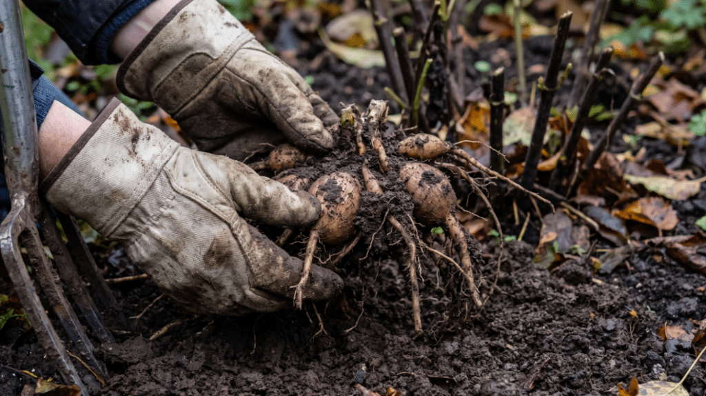 october gardening jobs